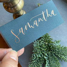 Load image into Gallery viewer, Pine Green Place Cards
