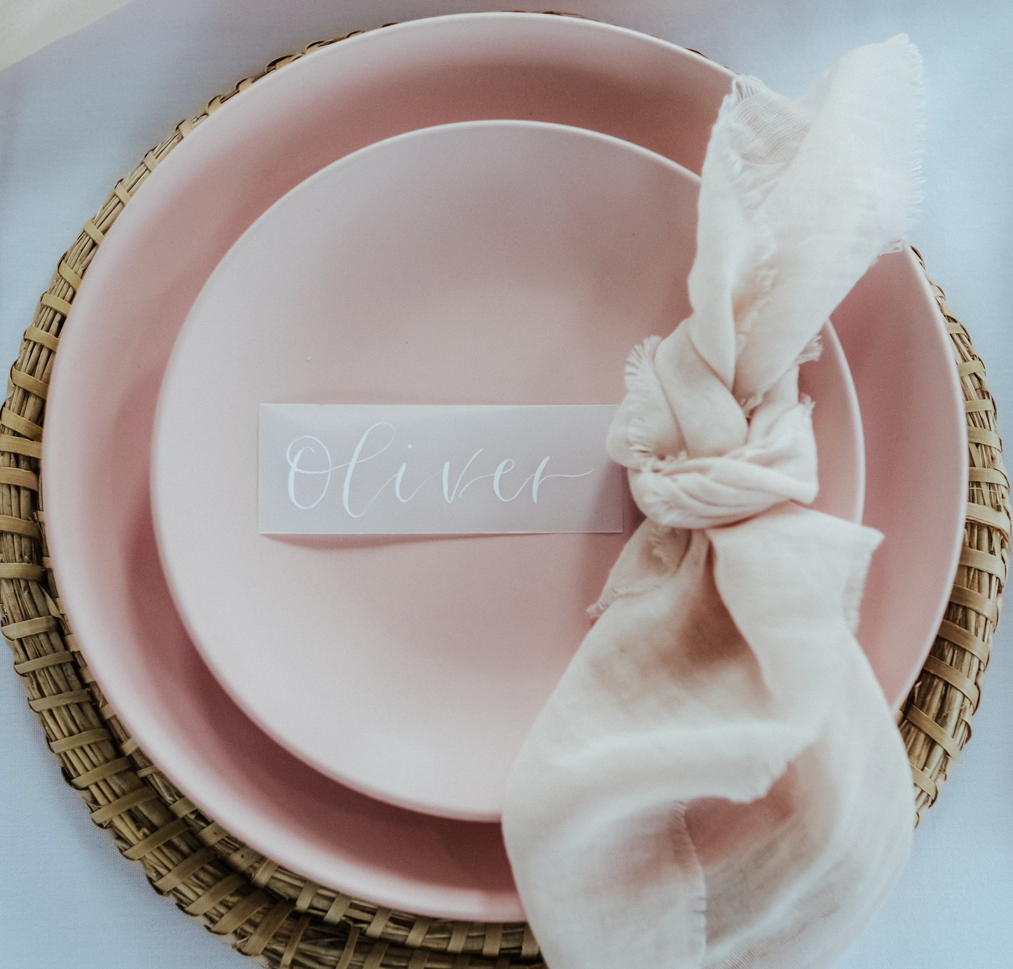 Vellum Place Cards