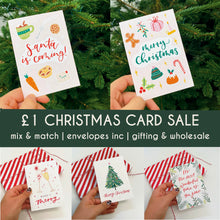 Load image into Gallery viewer, £1 Christmas Card Sale | Mix Match | Envelopes Included
