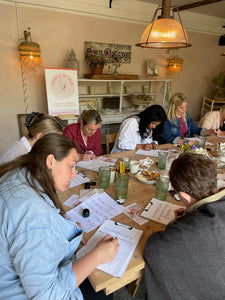 Christmas Beginners Calligraphy Workshop - Fri 8th Dec 2023 6-8PM @ Pomalo, Tunbridge Wells