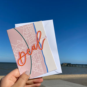 Deal Map Greeting Card