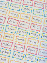 Load image into Gallery viewer, Painted Wave Place Cards
