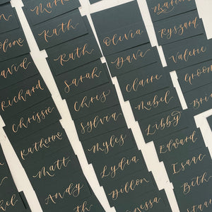 Pine Green Place Cards