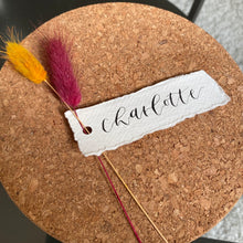 Load image into Gallery viewer, Cotton Rag Place Cards
