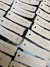 Load image into Gallery viewer, Cotton Rag Place Cards
