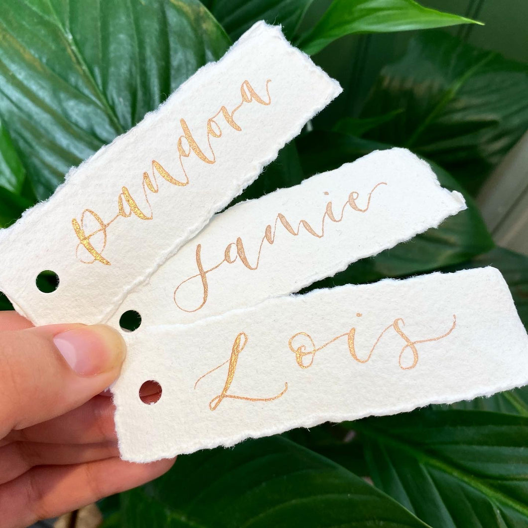 Cotton Rag Place Cards