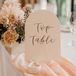 Arched Table Numbers