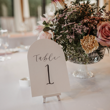 Load image into Gallery viewer, Arched Table Numbers
