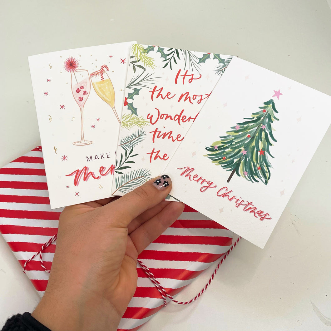 Trio of Christmas Cards