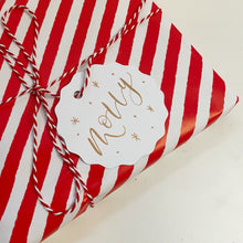 Load image into Gallery viewer, Personalised Wavy Circle Gift Tag
