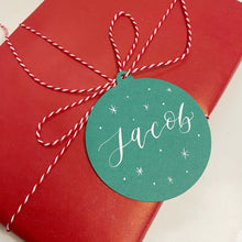 Load image into Gallery viewer, Personalised Bauble Gift Tag
